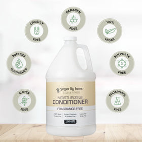 Ginger Lily Farms Club & Fitness Conditioner 128oz with dispenser