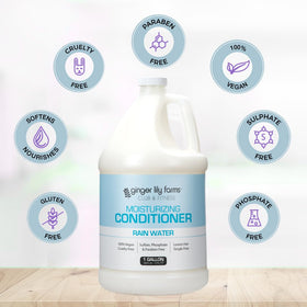 Ginger Lily Farms Club & Fitness Conditioner 128oz with natural ingredients