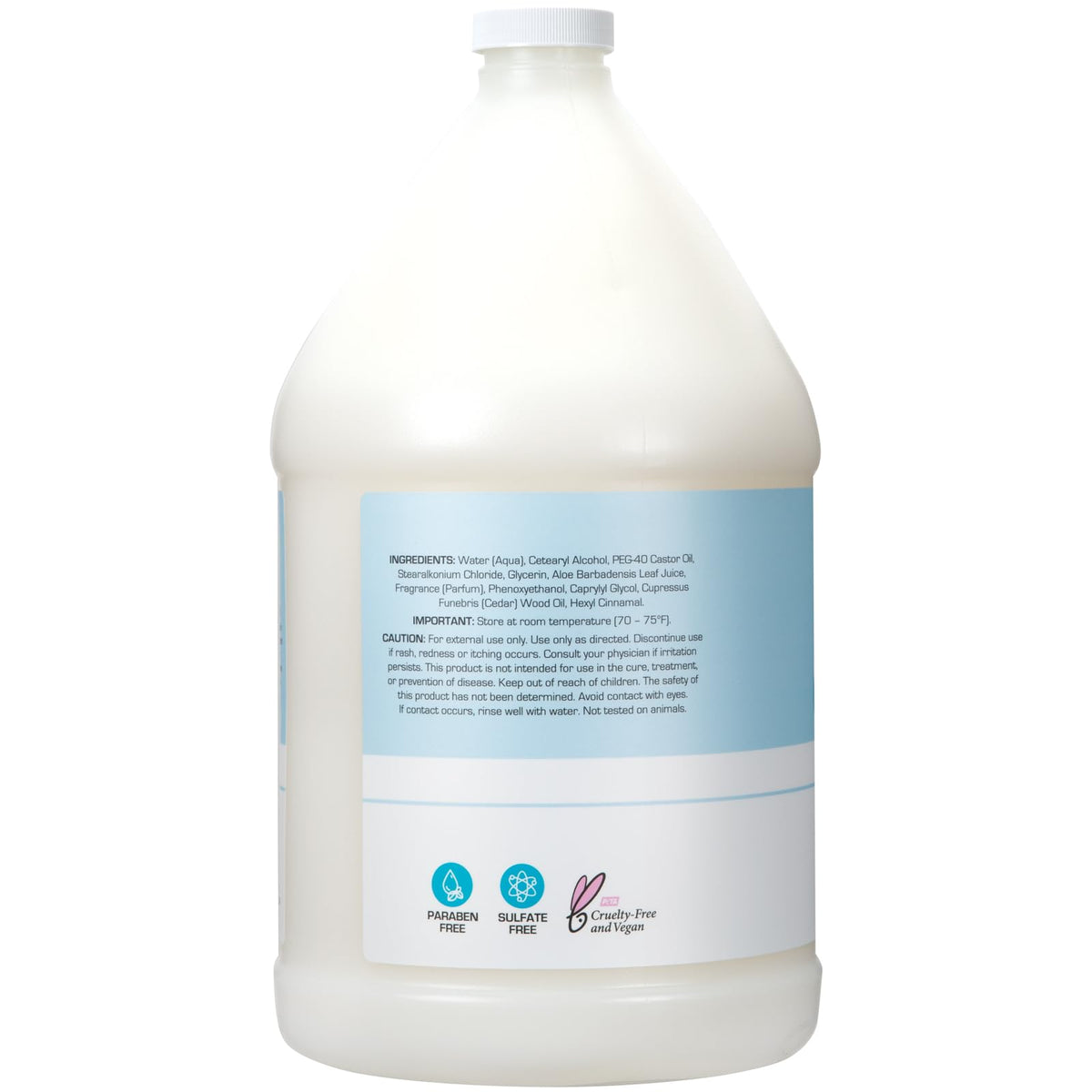 Ginger Lily Farms Club & Fitness Conditioner 128oz with packaging