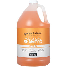 Ginger Lily Farms Club & Fitness Shampoo 128oz back view