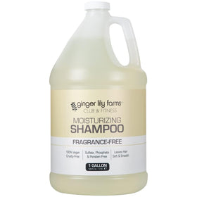 Ginger Lily Farms Club & Fitness Shampoo 128oz back view