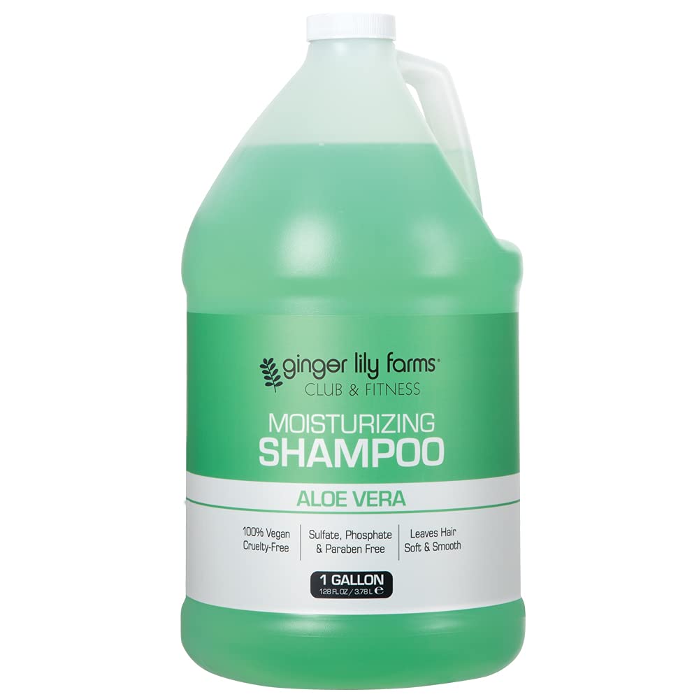 Ginger Lily Farms Club & Fitness Shampoo 128oz front view