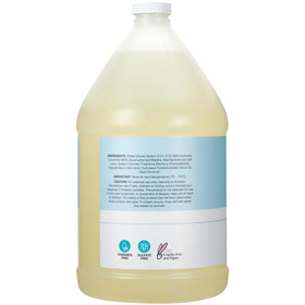 Ginger Lily Farms Club & Fitness Shampoo 128oz label close-up