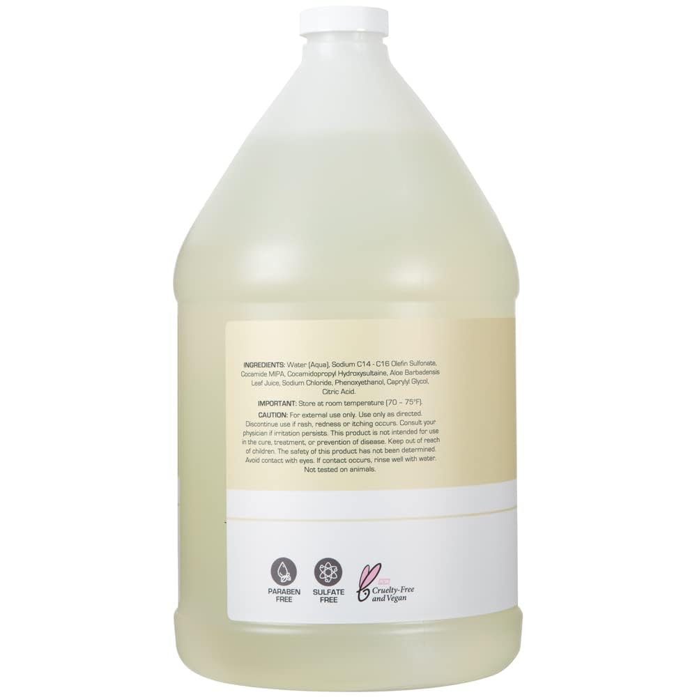 Ginger Lily Farms Club & Fitness Shampoo 128oz packaging
