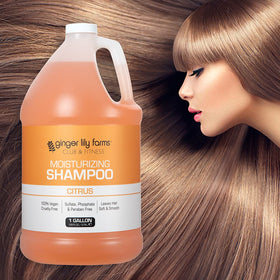 Ginger Lily Farms Club & Fitness Shampoo 128oz packaging