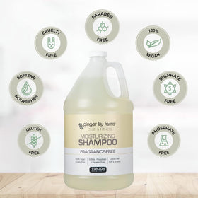 Ginger Lily Farms Club & Fitness Shampoo 128oz with dispenser