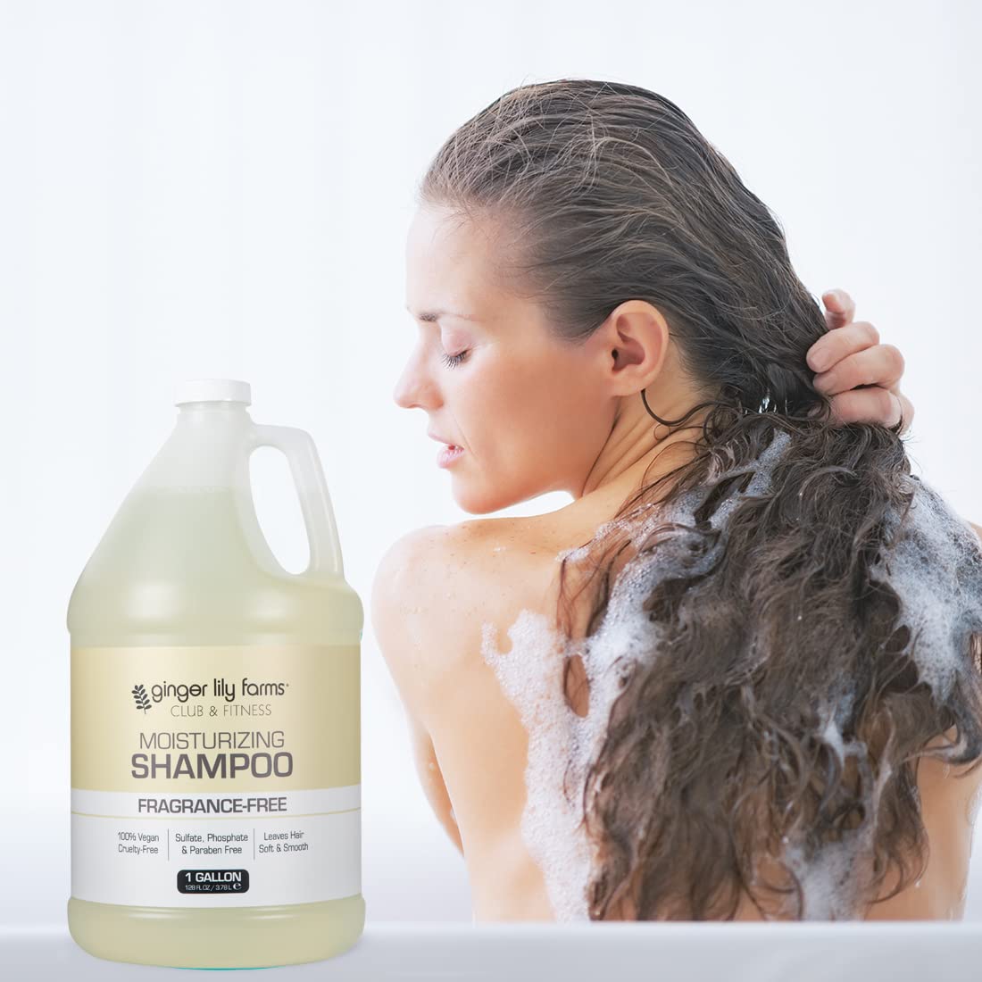 Ginger Lily Farms Club & Fitness Shampoo with natural ingredients