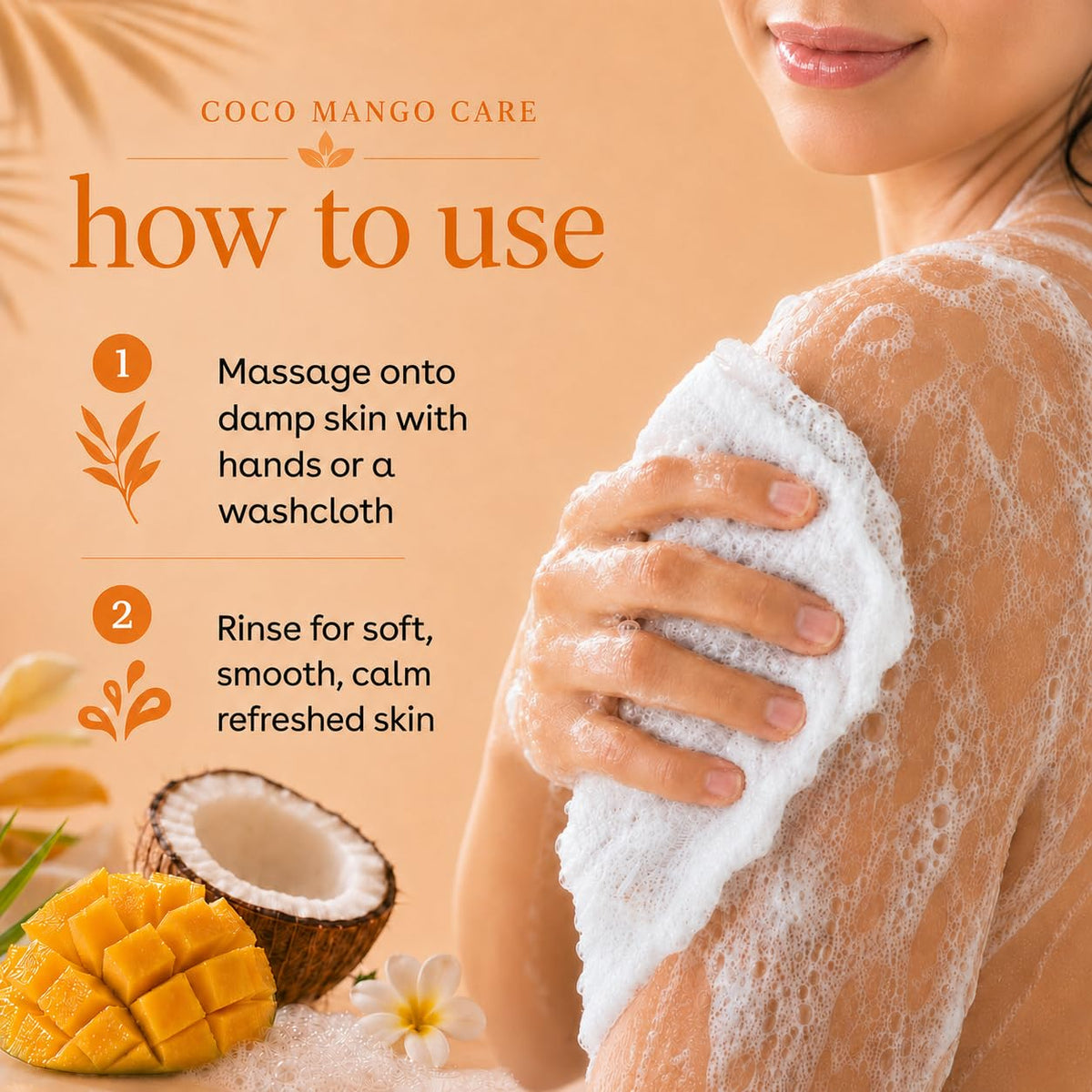 Ginger Lily Farms Coco Mango Body Wash packaging