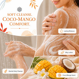 Ginger Lily Farms Coco Mango Body Wash with tropical fruits
