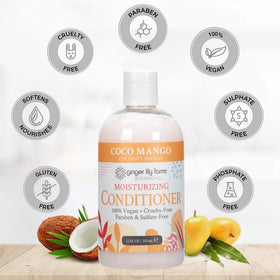 Ginger Lily Farms Coco Mango Conditioner 12oz pack of 6