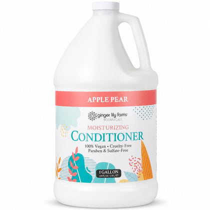 Ginger Lily Farms Conditioner 128oz Apple Pear front view
