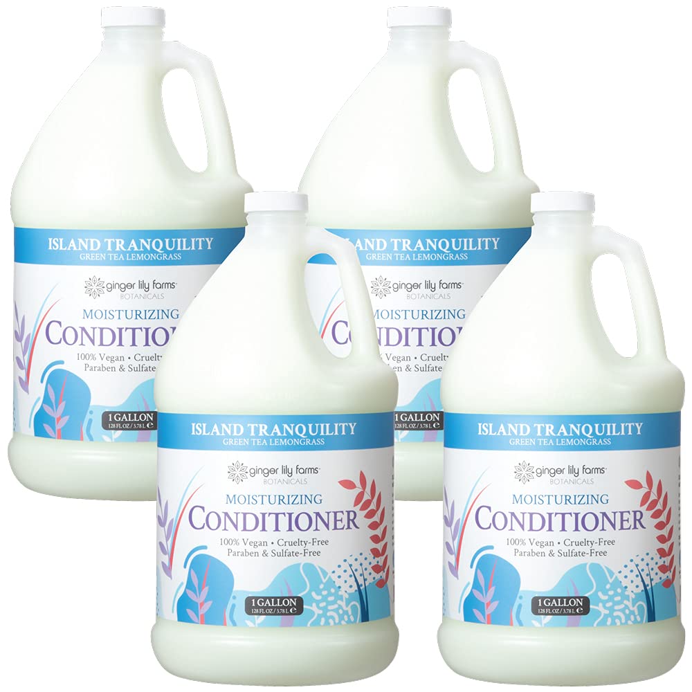 Ginger Lily Farms Conditioner 128oz Island Tranquility front view