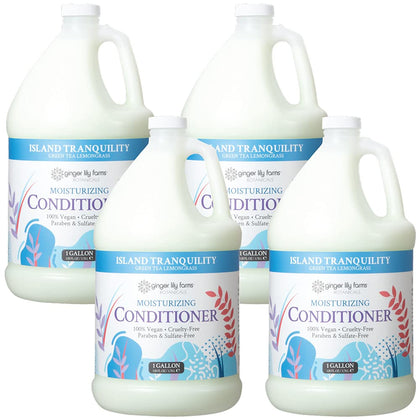 Ginger Lily Farms Conditioner 128oz Island Tranquility front view