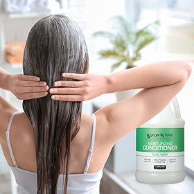 Ginger Lily Farms Conditioner in a bathroom setting