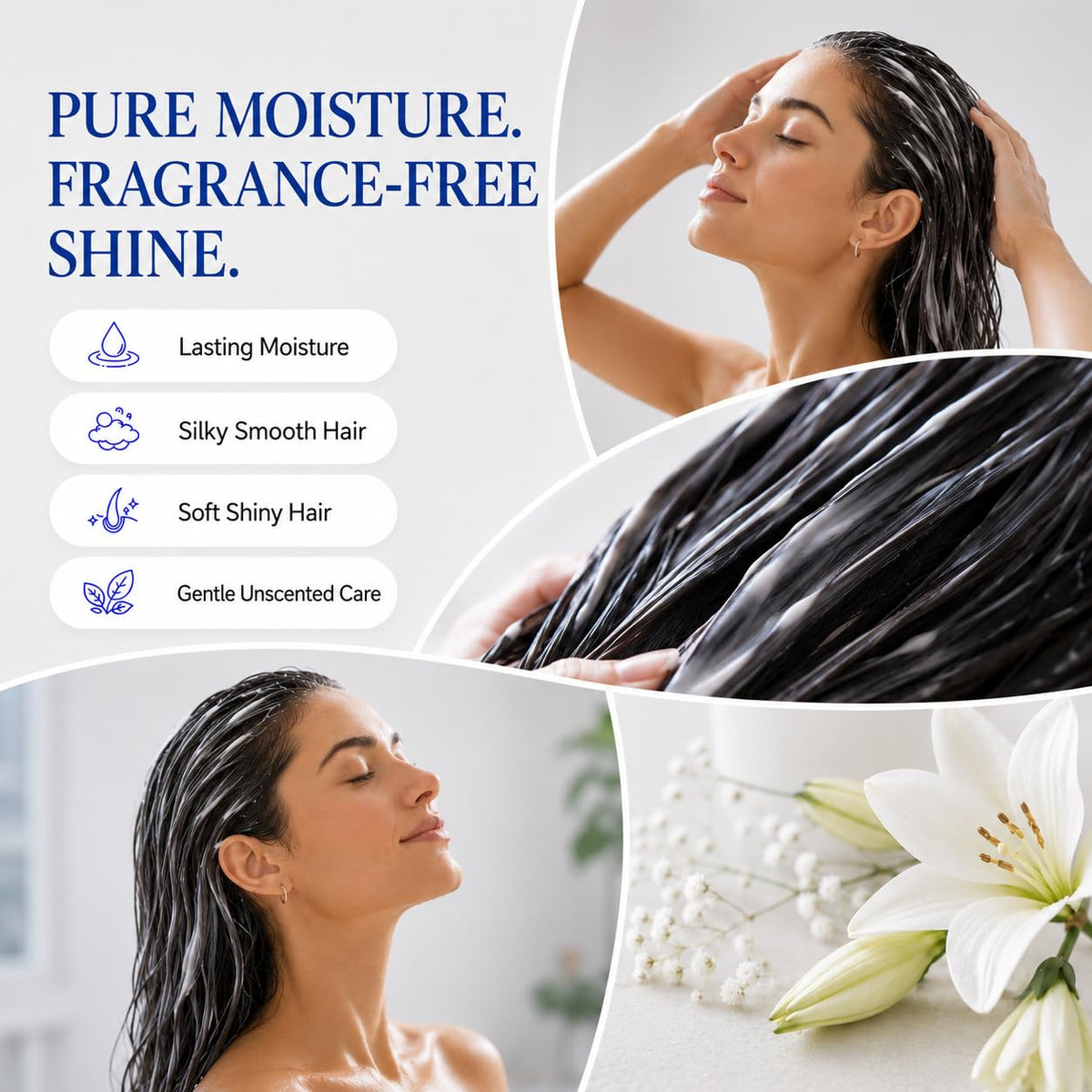 Ginger Lily Farms Conditioner texture on hand
