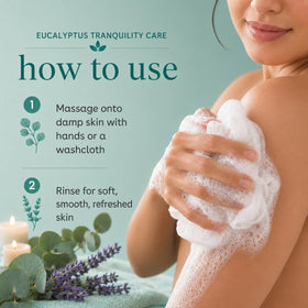 Ginger Lily Farms Eucalyptus Tranquility Body Wash 128oz with pump