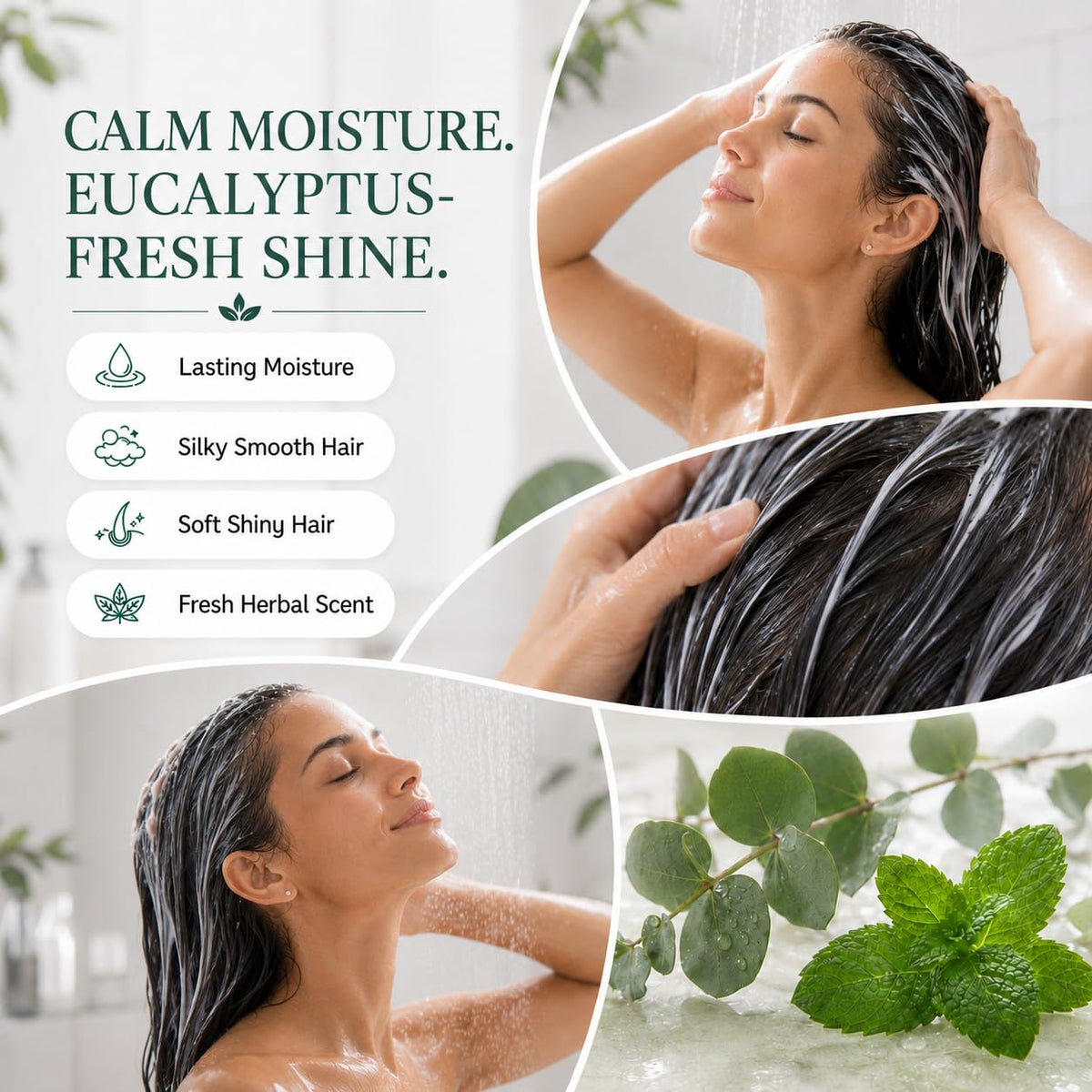 Ginger Lily Farms Eucalyptus Tranquility Conditioner with natural ingredients