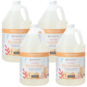 Ginger Lily Farms Foaming Hand Soap 128oz Coco Mango front view