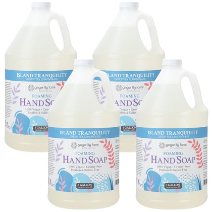 Ginger Lily Farms Foaming Hand Soap 128oz front view
