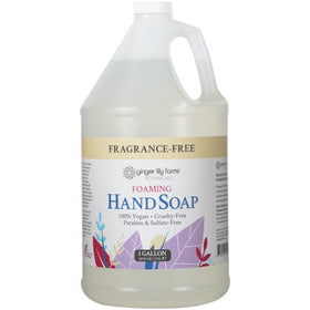 Ginger Lily Farms Foaming Hand Soap 128oz front view