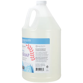 Ginger Lily Farms Foaming Hand Soap 128oz Island Tranquility side view