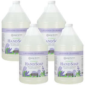 Ginger Lily Farms Foaming Hand Soap 128oz Lavender Chamomile front view