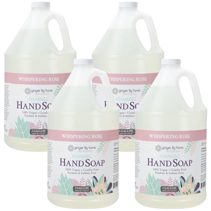 Ginger Lily Farms Foaming Hand Soap 128oz pack front view
