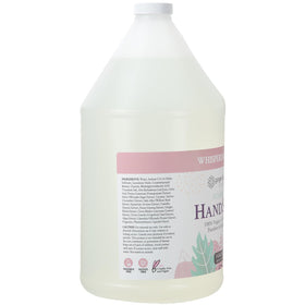Ginger Lily Farms Foaming Hand Soap 128oz Whispering Rose back view