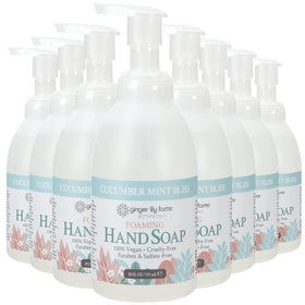 Ginger Lily Farms Foaming Hand Soap 20oz bottle front view