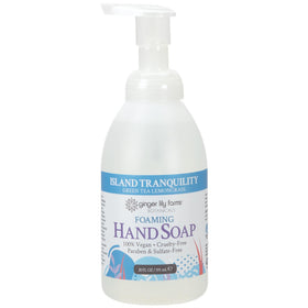 Ginger Lily Farms Foaming Hand Soap 20oz side view
