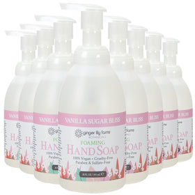 Ginger Lily Farms Foaming Hand Soap 20oz Vanilla Sugar front view