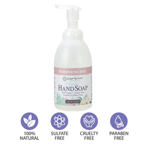 Ginger Lily Farms Foaming Hand Soap 20oz Whispering Rose packaging