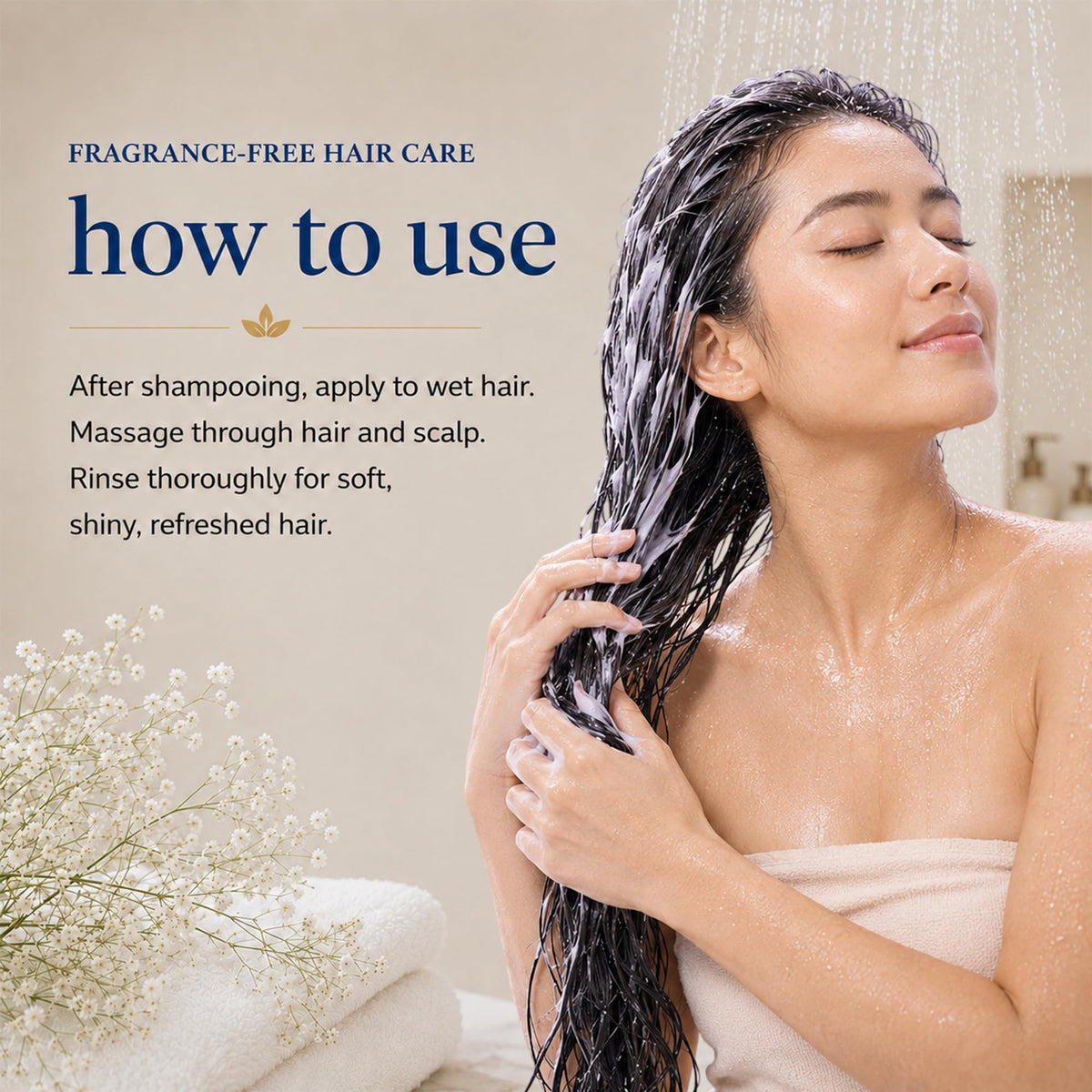 Ginger Lily Farms Fragrance-Free Conditioner 128oz with pump