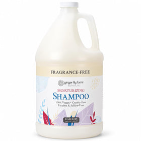Ginger Lily Farms Fragrance Free Moisturizing Shampoo front view 128oz
