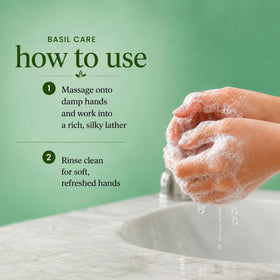 Ginger Lily Farms Hand Soap 128oz Basil scent packaging