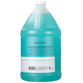 Ginger Lily Farms Hand Soap 128oz Ocean Breeze pump close-up