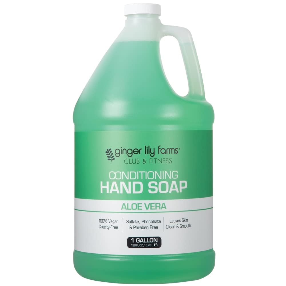 Ginger Lily Farms Hand Soap 128oz with Aloe Vera ingredients