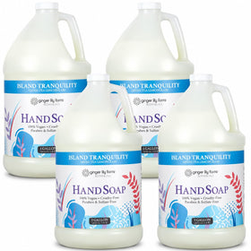 Ginger Lily Farms Hand Soap Island Tranquility 128oz front view