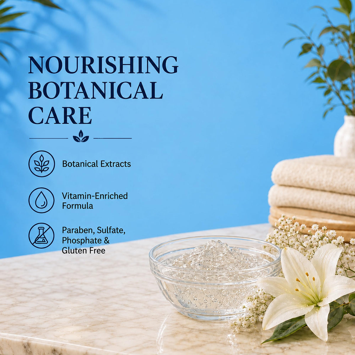 Ginger Lily Farms Hand Soap Island Tranquility in a spa setting