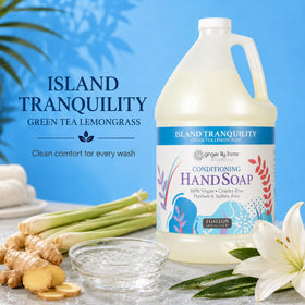 Ginger Lily Farms Hand Soap Island Tranquility packaging