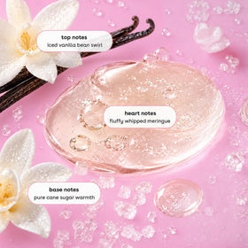 Ginger Lily Farms Hand Soap Vanilla Sugar Bliss 128oz in a bathroom setting