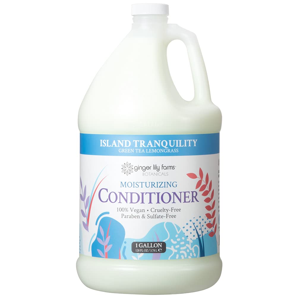Ginger Lily Farms Island Tranquility Conditioner 128oz front view