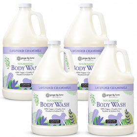 Ginger Lily Farms Lavender Chamomile Body Wash 128oz front view