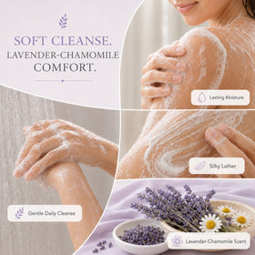 Ginger Lily Farms Lavender Chamomile Body Wash 128oz with essential oils