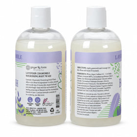 Ginger Lily Farms Lavender Chamomile Body Wash 12oz flip top