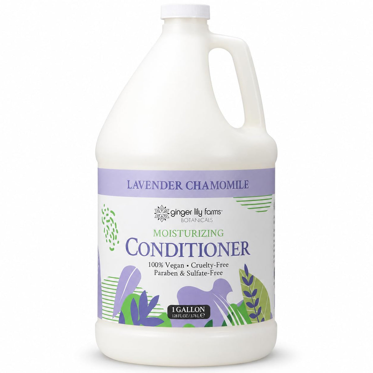 Ginger Lily Farms Lavender Chamomile Conditioner 128oz front view