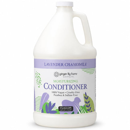 Ginger Lily Farms Lavender Chamomile Conditioner 128oz front view