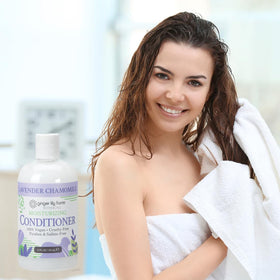 Ginger Lily Farms Lavender Chamomile Conditioner 12oz packaging details