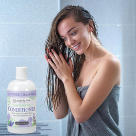 Ginger Lily Farms Lavender Chamomile Conditioner 12oz showing texture