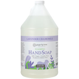 Ginger Lily Farms Lavender Chamomile Foaming Hand Soap 128oz front view